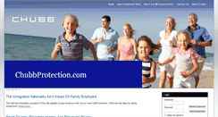 Desktop Screenshot of chubbprotection.com